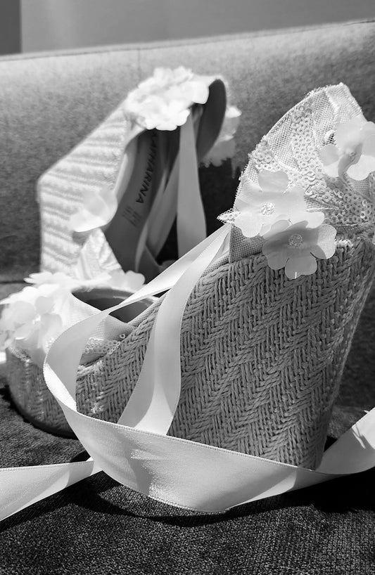 Zapatos de novia personalizados: el toque de Pinterest para tu gran día