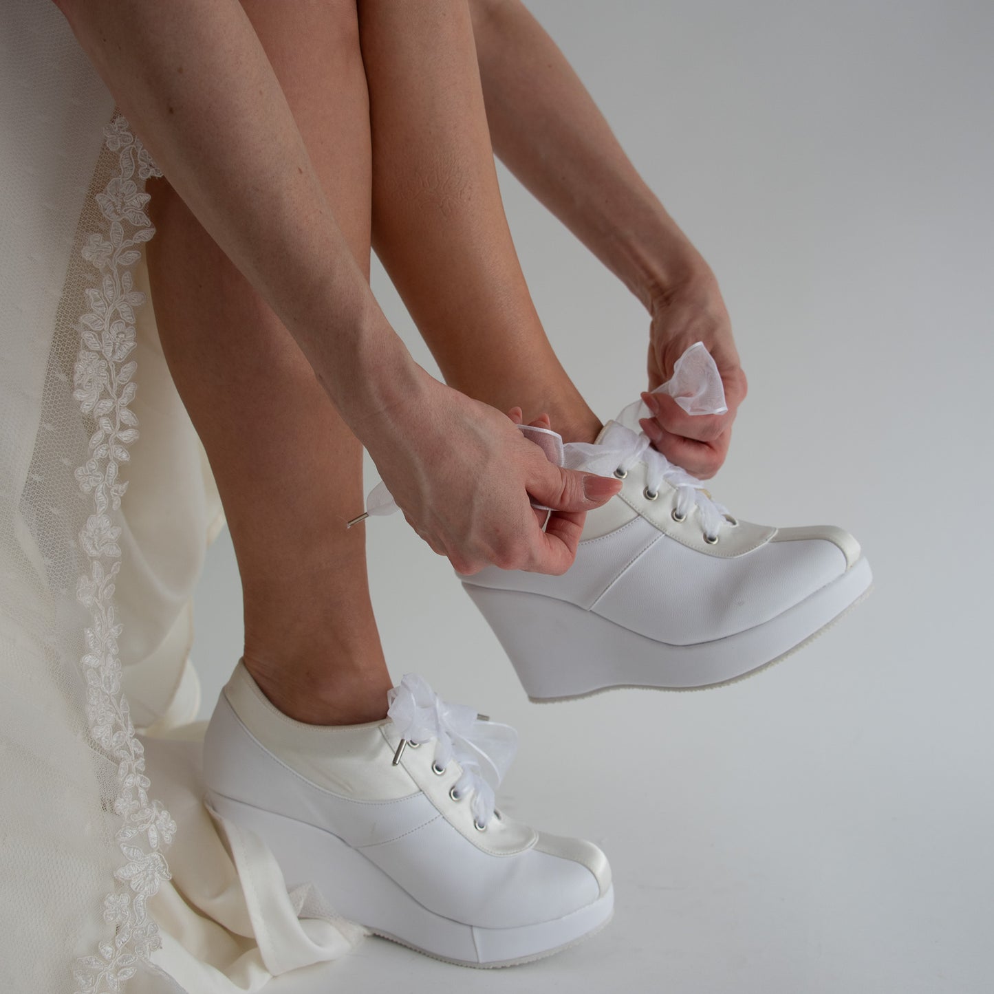 Bridal Sneaker - Plataforma